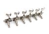 Gotoh Vintage Nickel 6-in-line Staged Staggered Strat Tuners