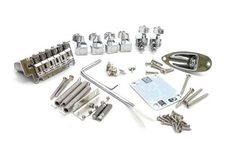 Hardware-Kit Fender Stratocaster Player Series Chrom