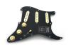 Loaded Pickguard SSS Fender Strat® Player FSR Yosemite 3 plis Black