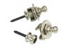 Schaller Deluxe Chrome Strap Locks for Strat, Tele and Jazz Bass