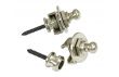 Schaller Deluxe Chrome Strap Locks for Strat, Tele and Jazz Bass