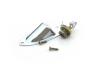 Fender Stratocaster Nickel Roadworn Jack Plate with Female Base