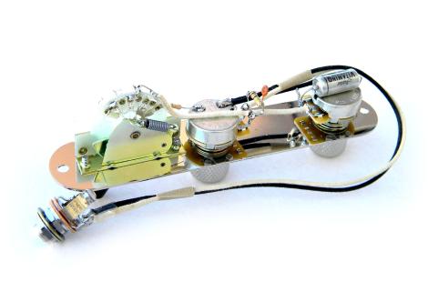 Prewired Telecaster Plate 3 positions Humbucker and simple SH