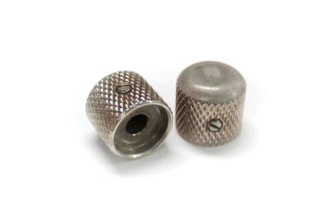 Paire de Boutons chromés Aged Relic Dôme Telecaster 52-53 Big Grip