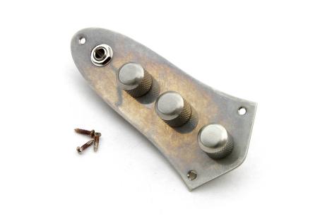Plaque précâblée Jazz Bass American Standard Road worn Aged Relic 500K