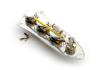 Jazz Bass American Standard Road Worn Aged Relic 500K vorverkabelte Platte