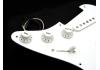Loaded Pickguard Seymour Duncan Stratocaster California 50's SSL-1