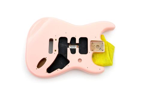 Korpus Fender Stratocaster Player Series FSR Shell Pink limitierte Auflage