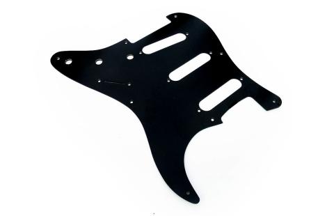 Pickguard Fender Stratocaster 57 allparts 1 ply black PG0550-023