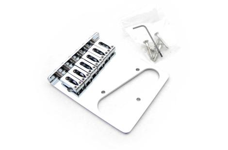 Puente Telecaster Player Series México Latón Cromado Seis Silletas