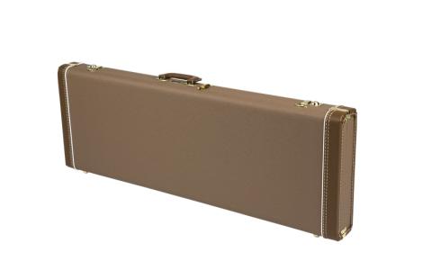 Fender Flight Case Strat y Tele G&G Marrón Tolex