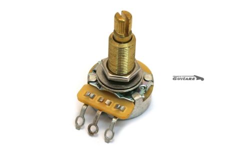 Strat Tele CTS 250K XL Potentiometer split shaft Extra Long