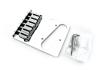 Puente Telecaster Serie Player Plus Latón Cromado Seis Silletas de Acero