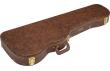 Etui Fender Stratocaster Poodle Case style 1954 cuir vieilli marron
