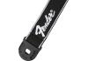 Correa de guitarra Fender Quick Strap Monogrammed en blanco y negro