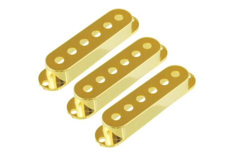Fender Stratocaster Vintage Plastic Gold pickup Cover Gold