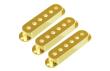pickup cover Fender Stratocaster Vintage Plastic Gold Gold