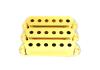 Fender Stratocaster Vintage Plastic Gold Gitarren-Tonabnehmer Cover Gold