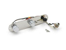 Plaque Telecaster câblée chromée Classic Player Baja 4 positions