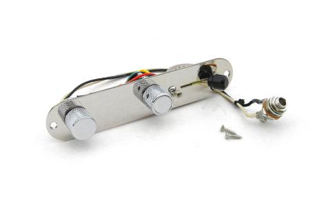 Fender Tele Classic Player 4 ways switch S-1 Chrome prewired Plate