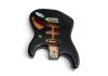 Fender Stratocaster 50's Vintera II Schwarzer SSS-Korpus mit Hardware