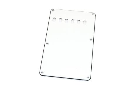 Placa posterior de trémolo Stratocaster 3 capas Vintage blanco 6 agujeros PG0556-035