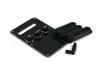 Fender Stratocaster Pickup-Zubehör-Abdeckungsset aus schwarzem Kunststoff