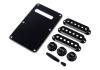 Kit Cache Accessoire Micros Plastique Fender Stratocaster Black
