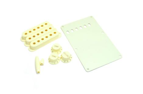 Kit de plástico Stratocaster Aged white 099-1368-000
