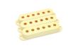 Kunststoffabdeckungen für vintage Aged White stratocaster Pickups