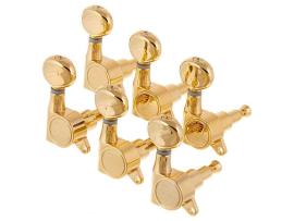 Moderne Strat- und Tele-Tuner Kluson Gold MK6LG Oval knopf