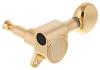 Moderne Strat- und Tele-Tuner Kluson Gold MK6LG mit ovalem knopf