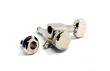 Mécaniques à blocage Kluson Nickel Chrome pour Strat et Tele Fender