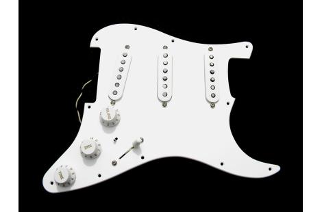 Pickguard Assembly Fender Stratocaster David Gilmour white