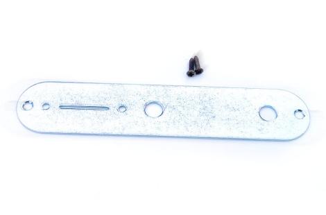 Telecaster control plate nickel Chrome Aged Relic