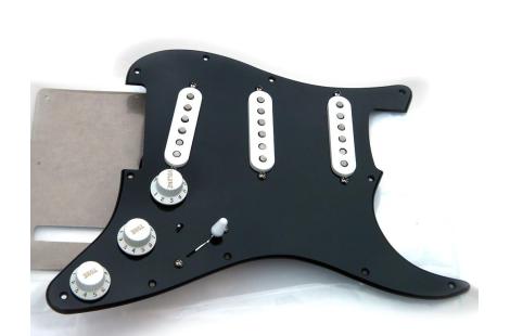 Golpeador Loaded David Gilmour Custom Shop Black Strat Acrílico 1 capa