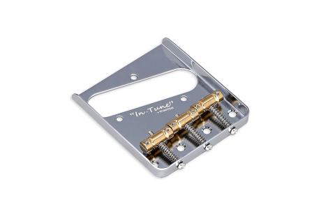 Bridge Chevalet Gotoh Telecaster Nickel Chrome pontets compensés