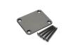 gotoh cosmo black Stratocaster neck mounting plate