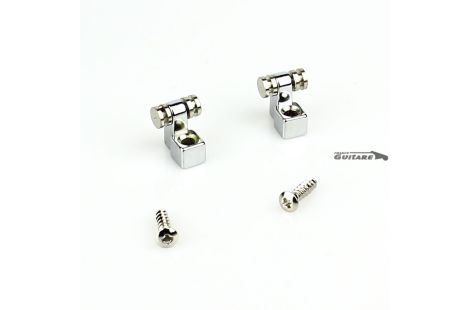 Paire de Guides Cordes Roller String Retainer Chrome