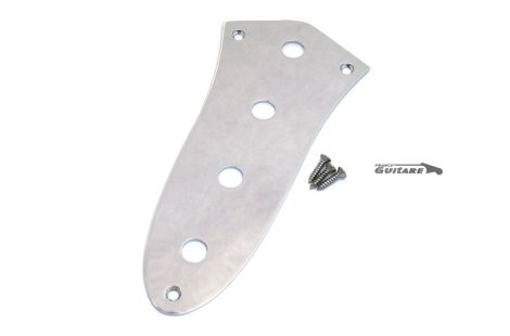 fender jazz bass 60s control plate chrome