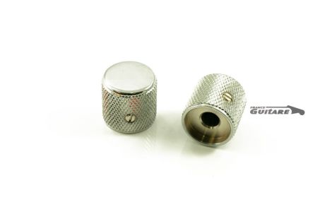 Fender Telecaster Original Barrel Chrome Potentiometer Knobs