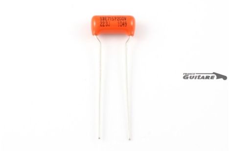Sprague Orange Polyester Gitarren- und Basskondensator 047uF 200V