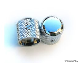 Perillas cromadas gotoh para potenciómetro de cúpula Telecaster Japan