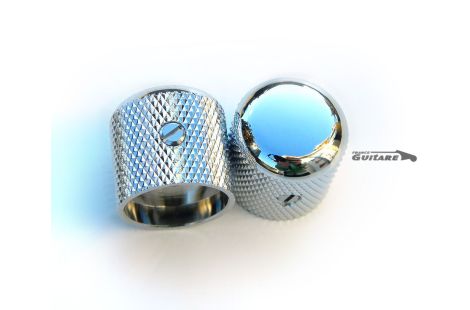 Perillas cromadas gotoh para potenciómetro de cúpula Telecaster Japan