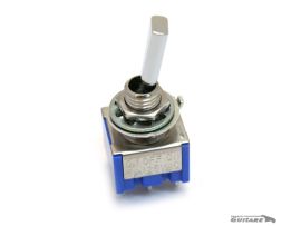 Mini-Kippschalter, Chrom, 3 Positionen, Ein, Aus, Ein