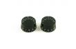 Par de perillas Vintage Black Speed Knob para Fender y Gibson