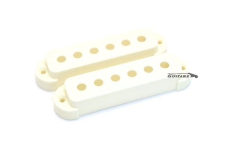 Abdeckungen Allparts vintage weiß Nylon für Fender Jaguar Tonabnehmer