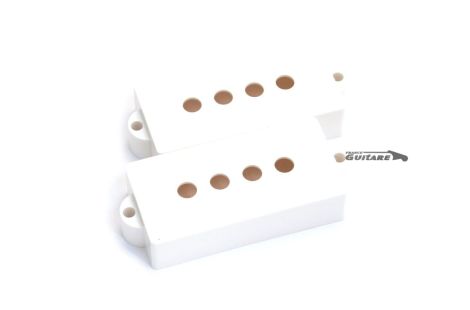 Fender Precision Bass Gitarren-Tonabnehmer bedeckt schwarz-weiß cream