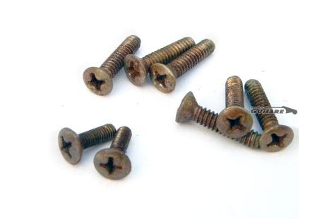 stratocaster aged relic pickup screws vintage