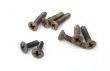 Set Stratocaster screws 50s 60s Vintage Aged Relic countersunk heads